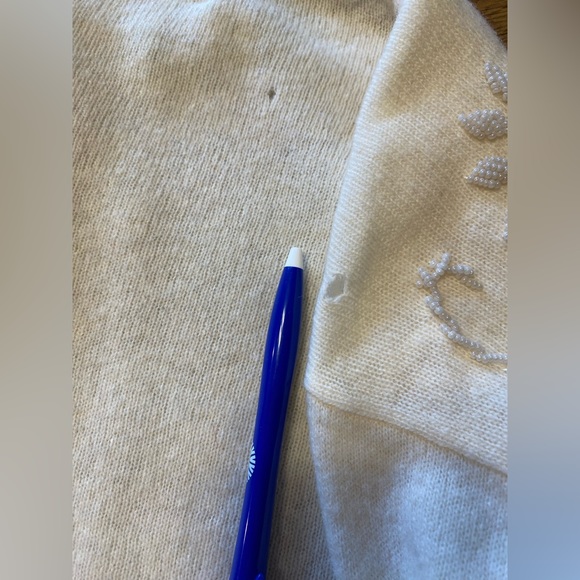 AUTHENTIC VINTAGE FULLY FASHIONED BEADED CARDIGAN PINUP ROCKABILLY SWEATER - Picture 15 of 15